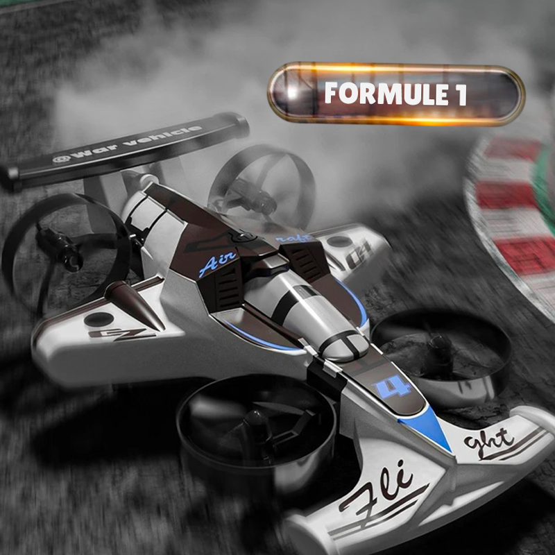 Drone 2 en 1 : Voiture et Avion Télécommandé